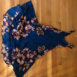 Free People Lace back Floral Dress